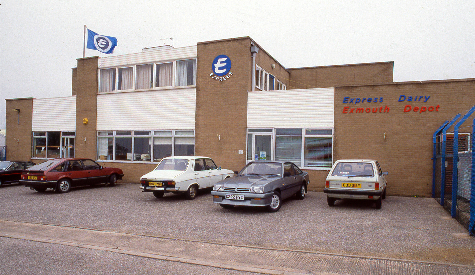1980's Exmouth Depot (Courtesy Dave Fane)