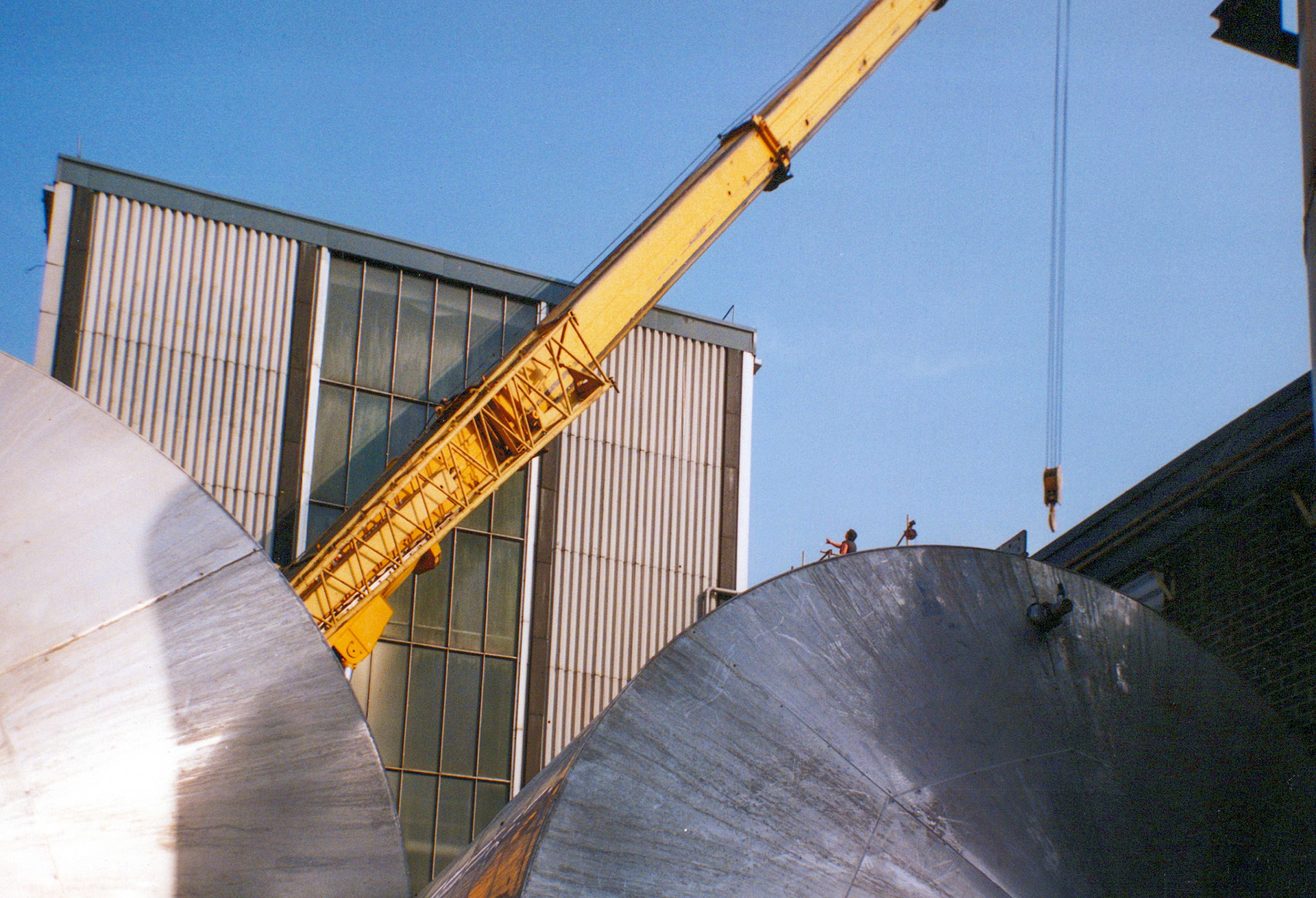 1992 Plant dismantling in progress (Courtesy Bill Wilson)