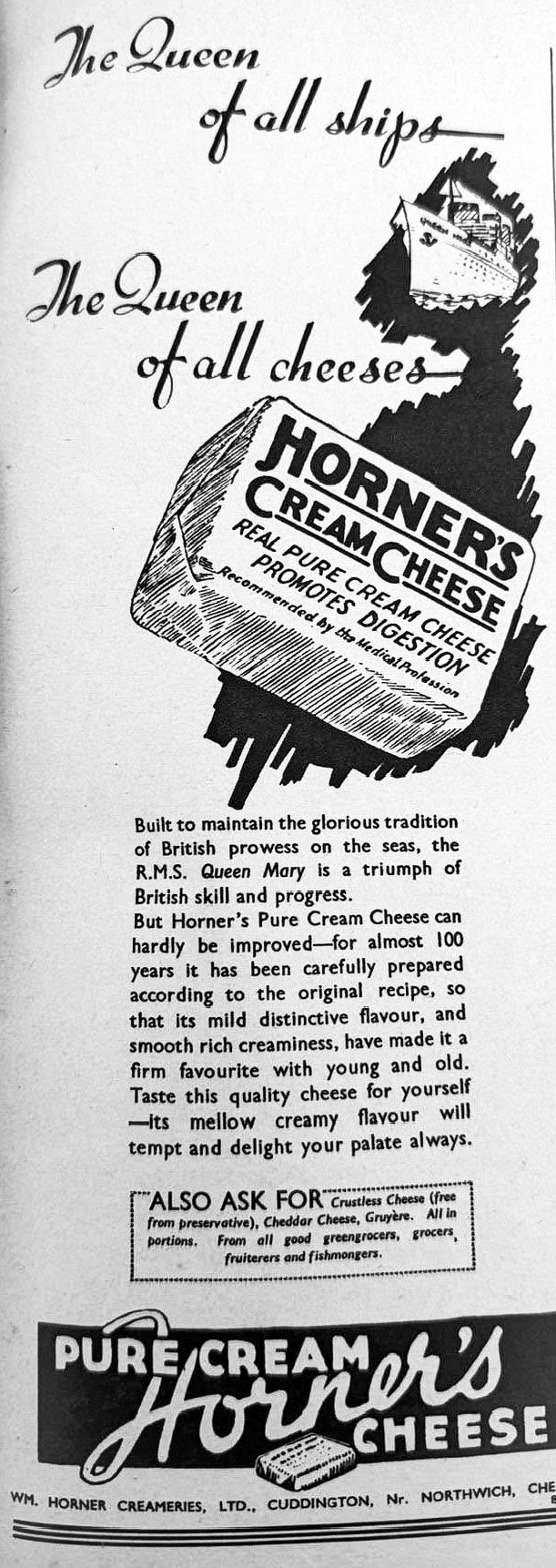 1936 Promotional magazine for The Queen Mary. (Courtesy Alex Dickinson, picture from David Watts)