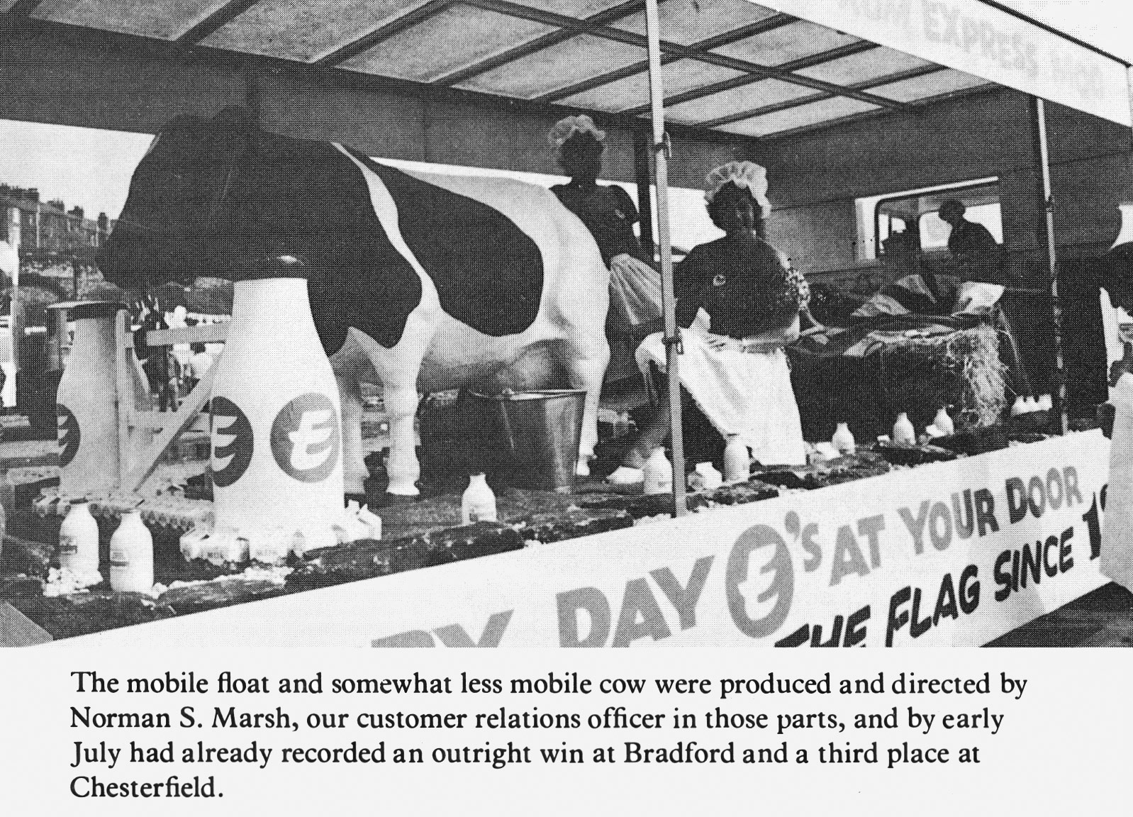 1978 Northern Region float wins at Bradford and Chesterfield. (Express News Autumn)