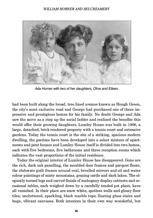 William Horner and his Creamery, Jill King