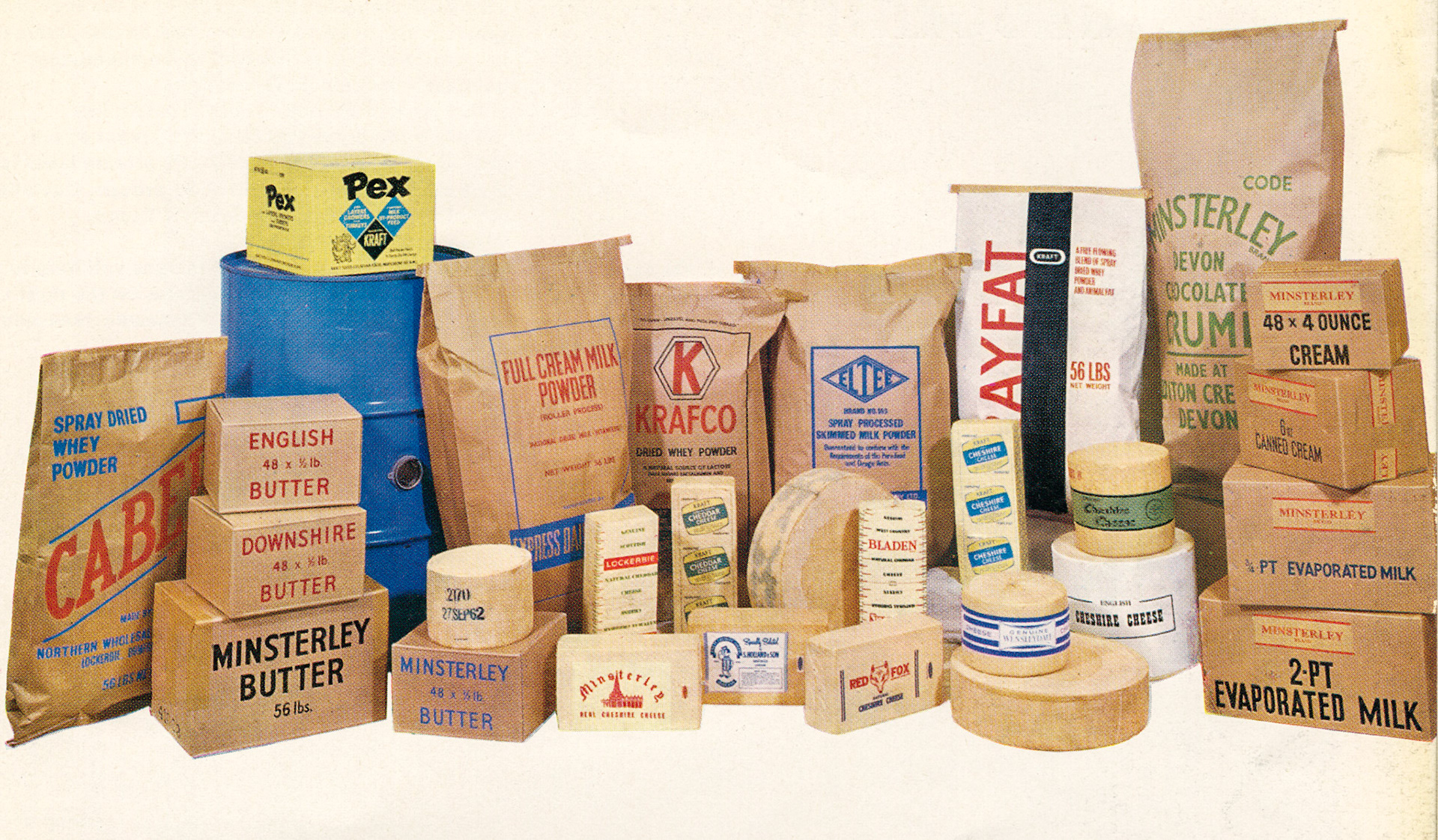 1962 Minsterley and Ruyton products