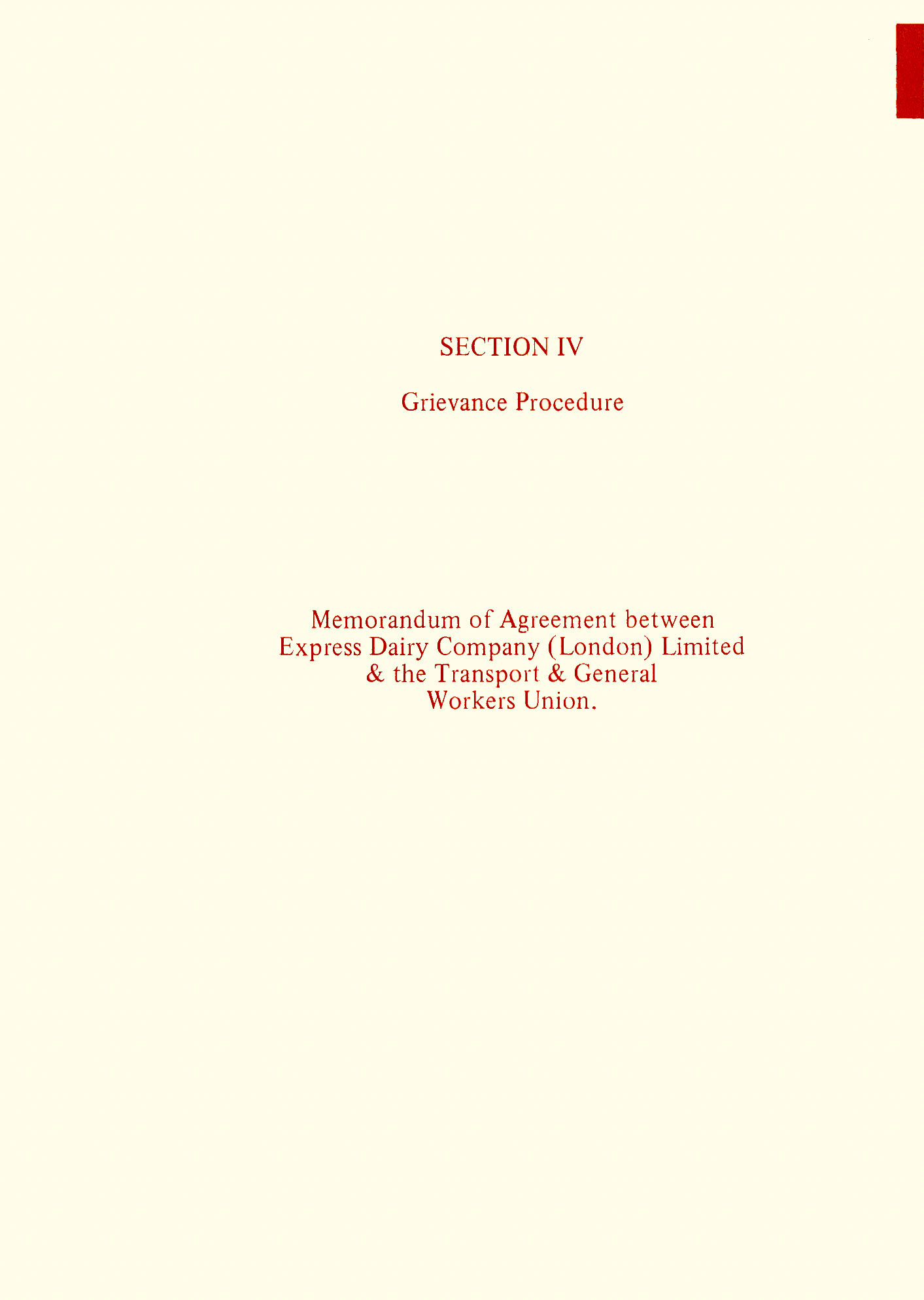 1970's? Procedures &amp; Instructions for Retail Staff, P23 (Express Dairy Tales collection)