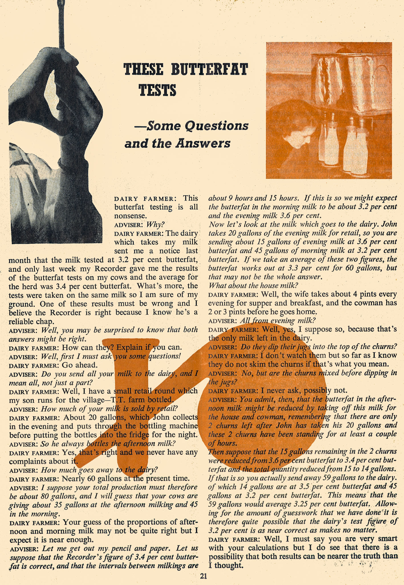 1954 Milk Producer magazine-April (Express Dairy Tales archive)