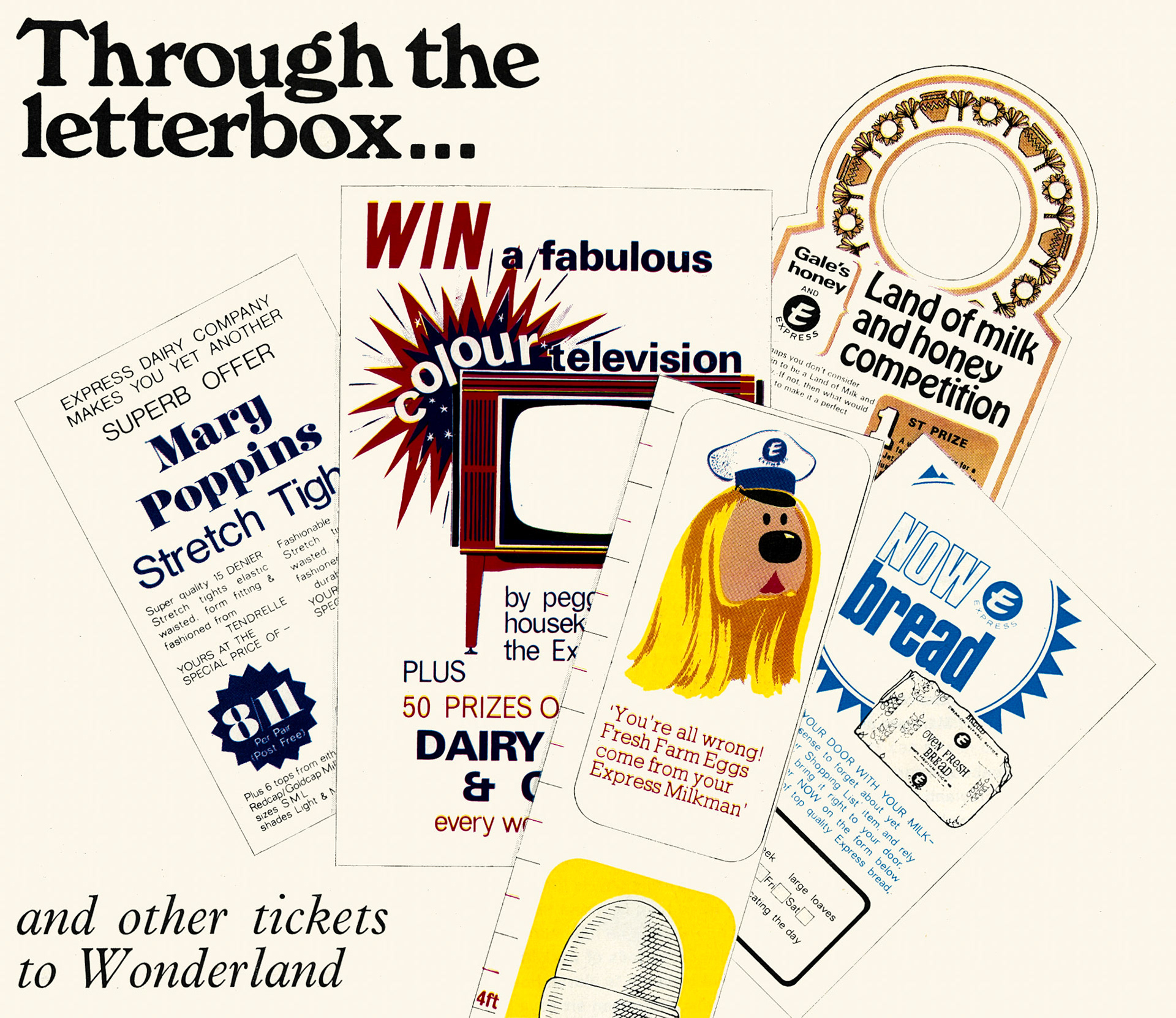 1968 Sales promotion incentives for customers. (Express News Summer)