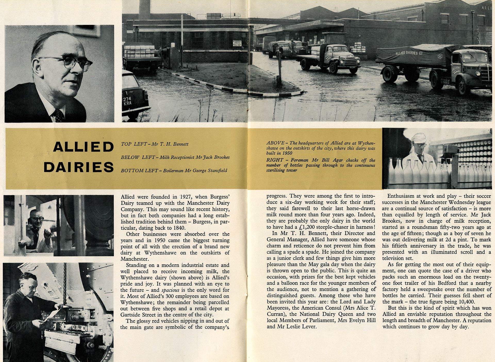 1960 Manchester- Express Dairy Manchester Interests - Allied Dairies