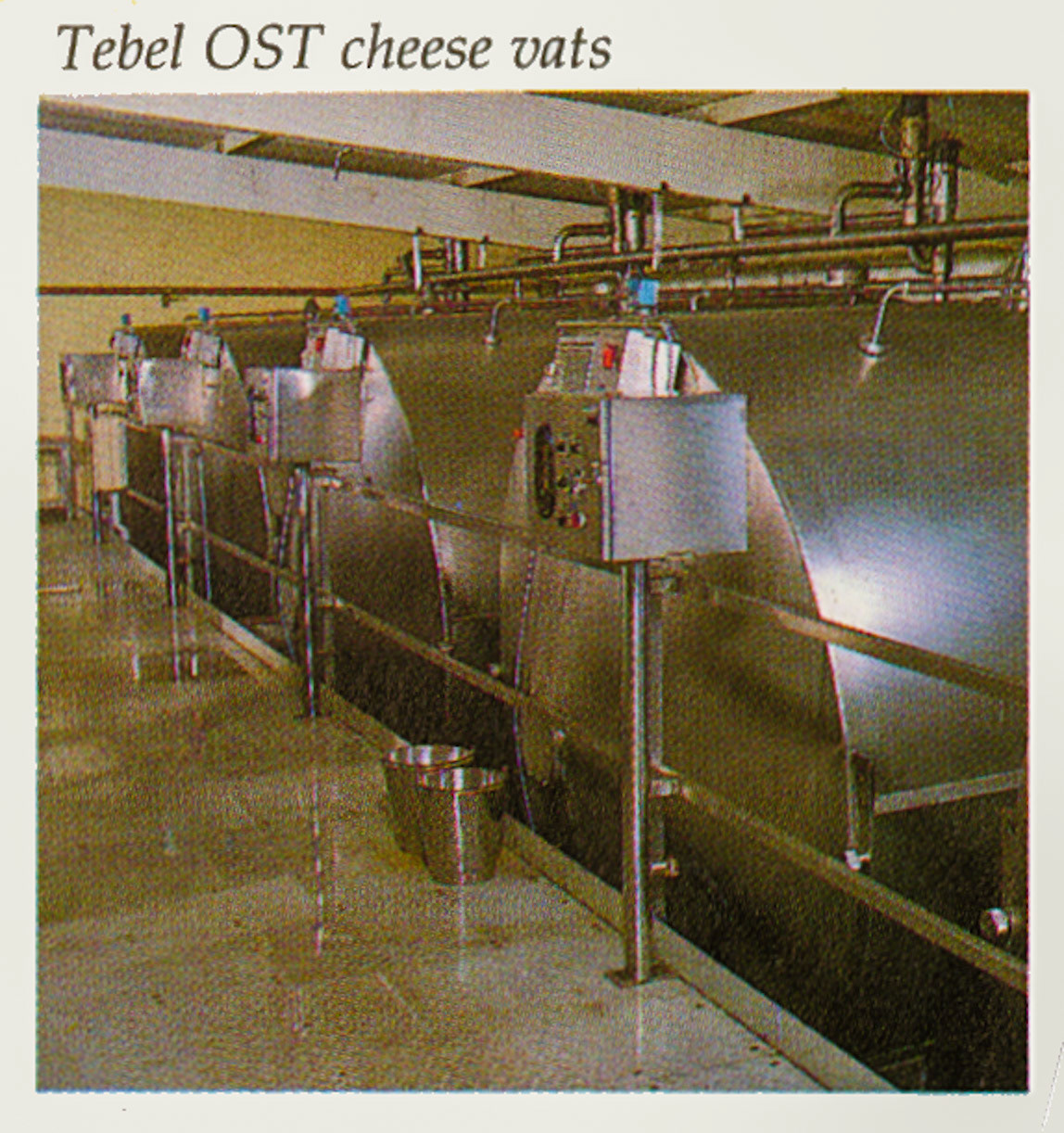 1987 Ruyton Creamery brochure image-OST Cheese Vats. (Ruyton Co-operative Dairies Archive)