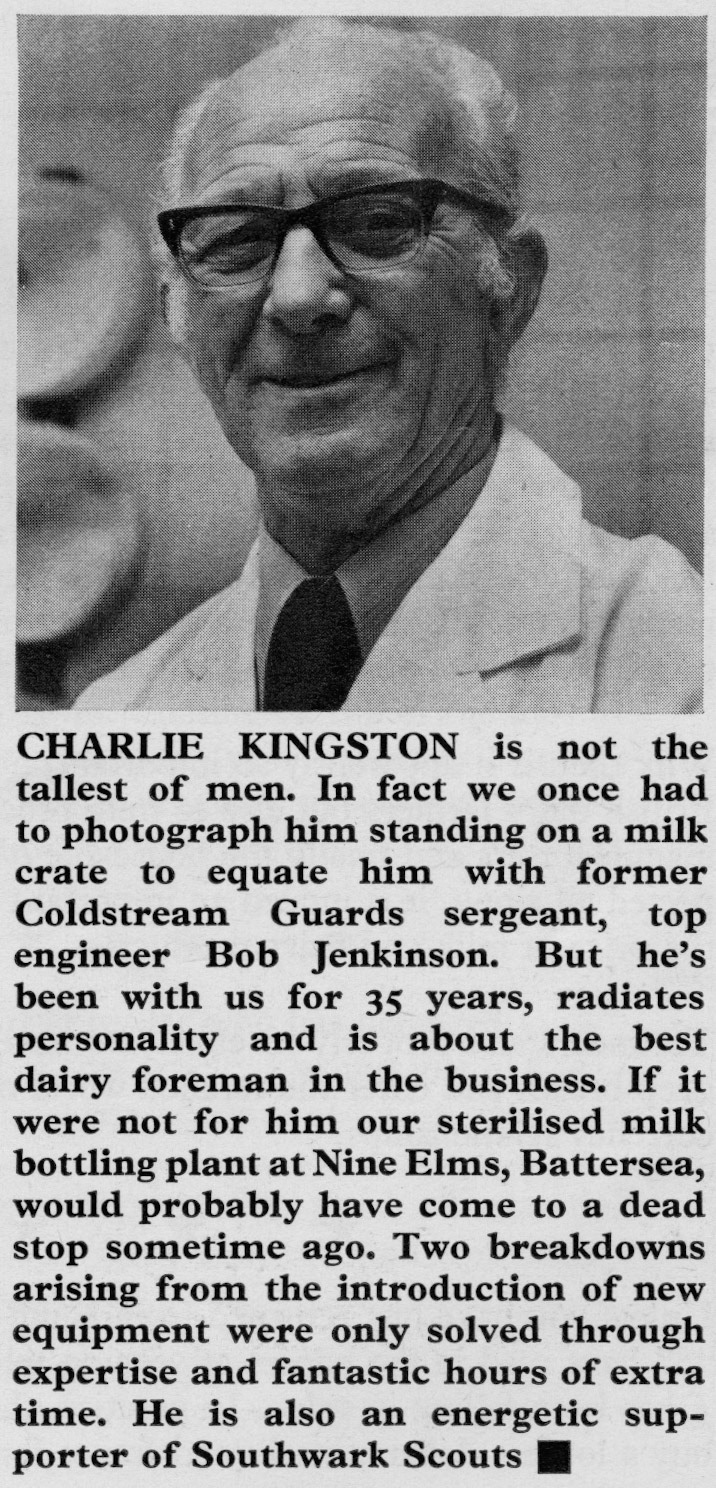 1976 Charlie Kingston - Nine Elms