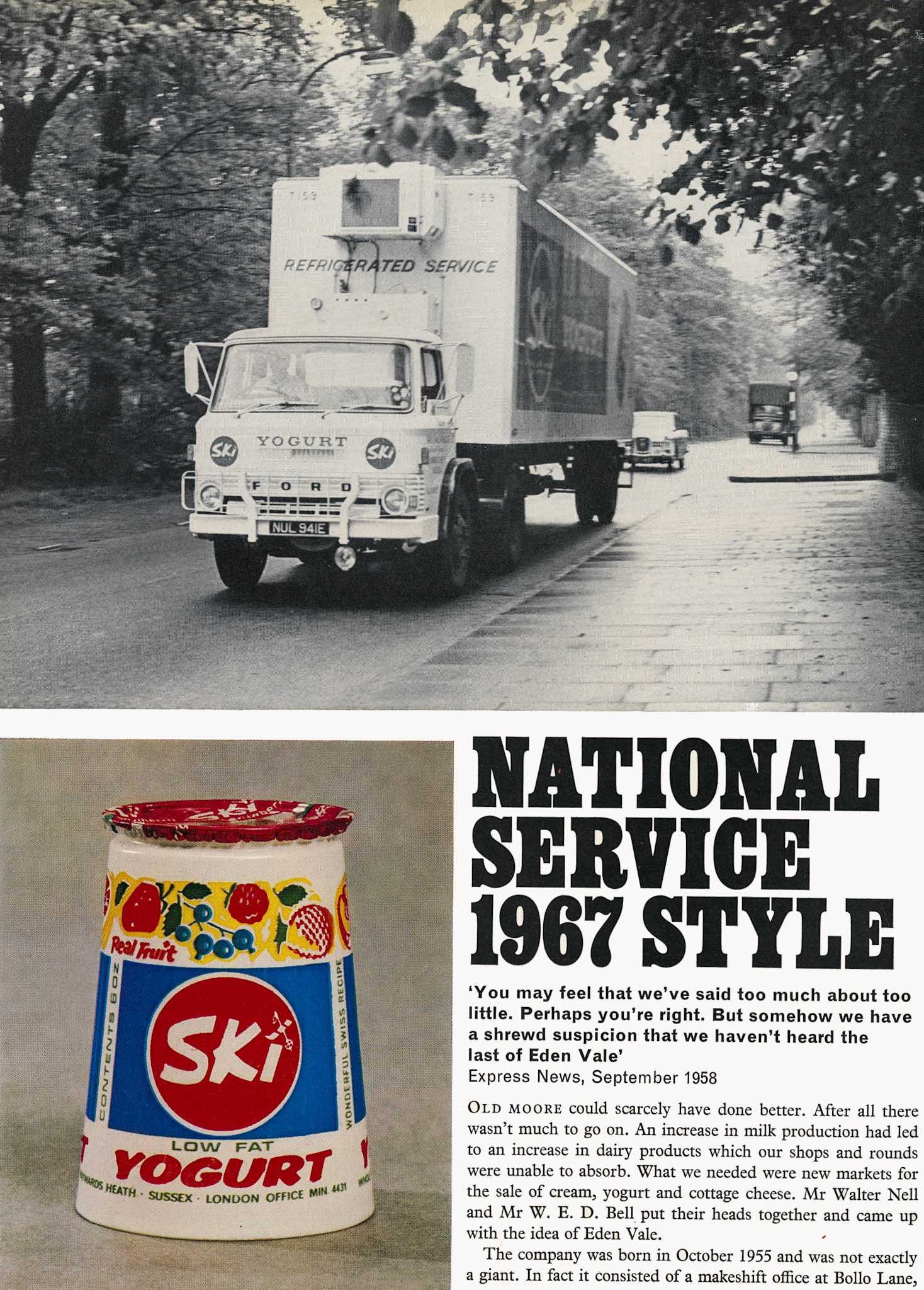 1967 Eden Vale story so far...  (Express News Summer)