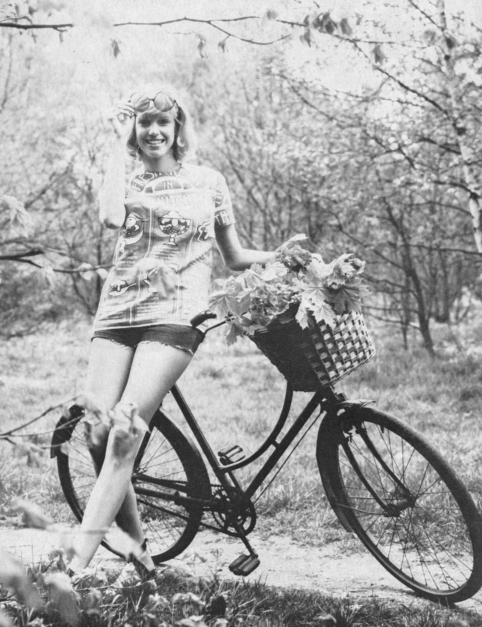 1972 Six Express Dairy tea towels stitched together on US model Nancy Lee!