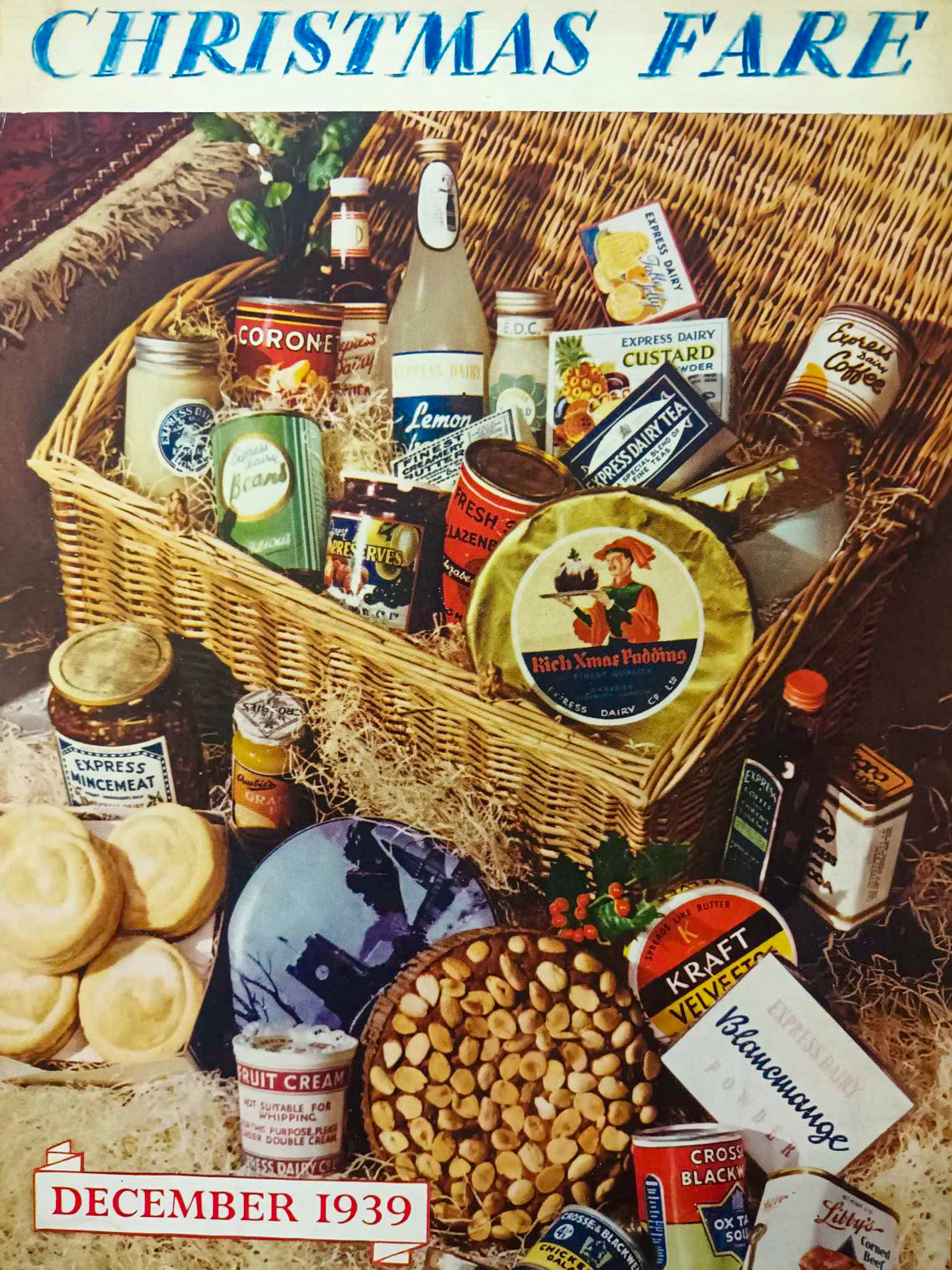 1939 Christmas Hamper (Courtesy Gerald Croxford)