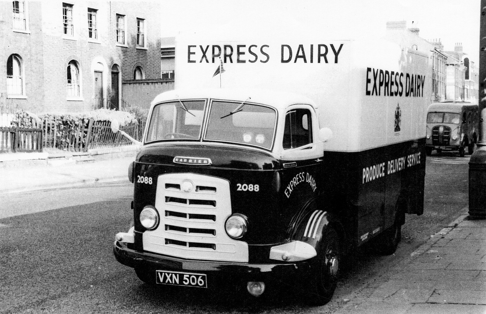 1960s? Express Produce delivery van, VXN 506, Co: 2088. (Courtesy Paul Luke)