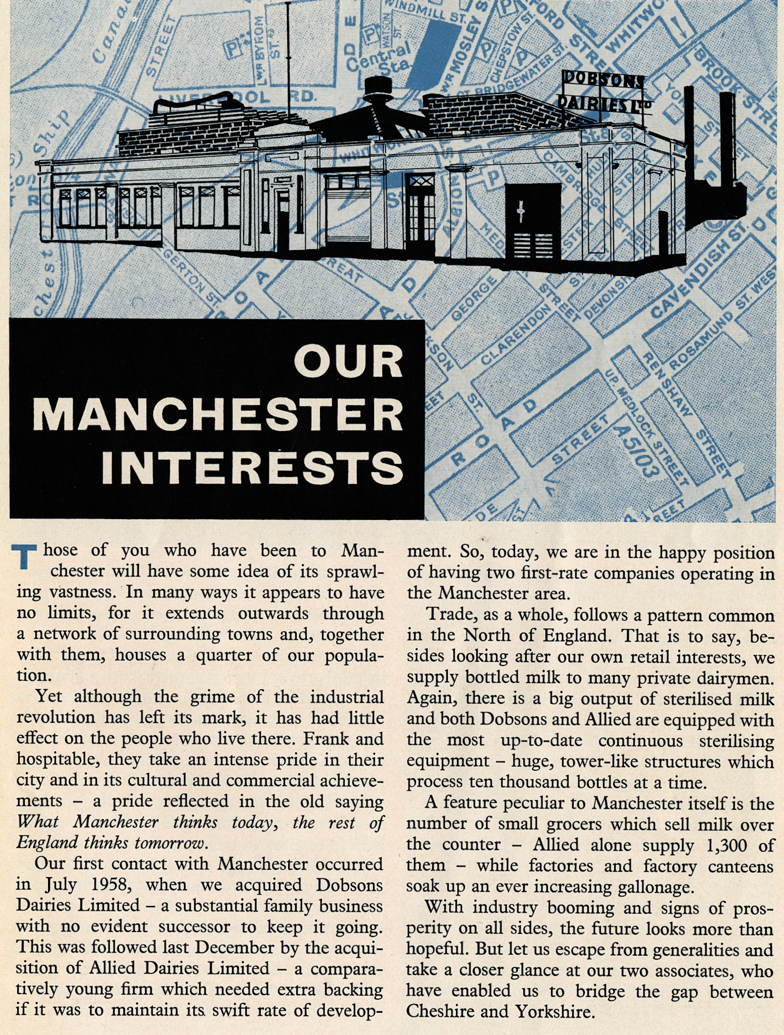 1960 Manchester-Express Dairy Manchester Interests