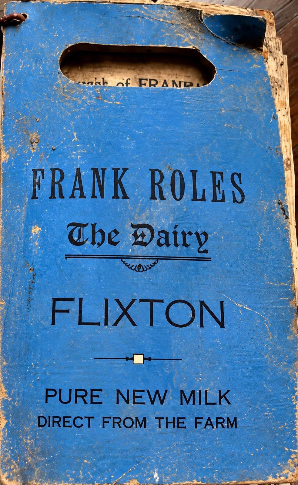 1910s? Frank Roles, The Dairy, Flixton (Courtesy Don Reid)