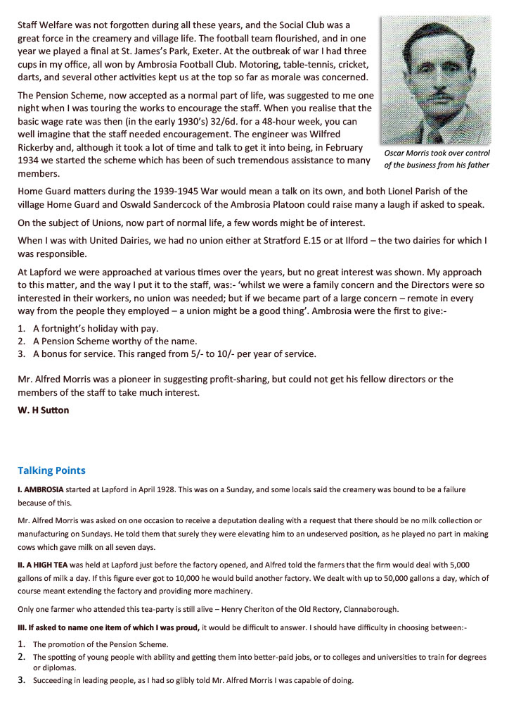 The Rise of Lapford Creamery by Bill Sutton-Page 3