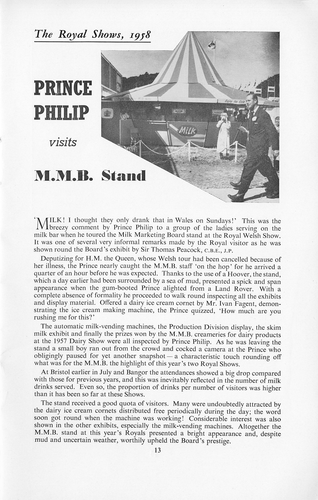 1958 MMB Magazine, 25 Year Anniversary Edition, Autumn-Vol 5, No 3