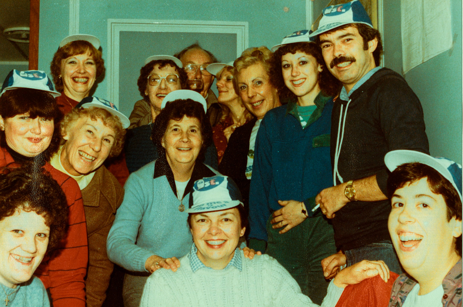 1983 November - Milk Division trip to Boulogne. (Courtesy Beryl Purslove)