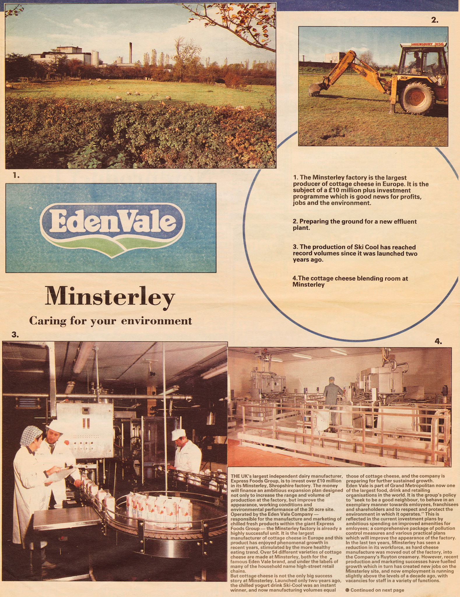 1987 Minsterley Redevelopment newspaper (Courtesy Paul Bloor)