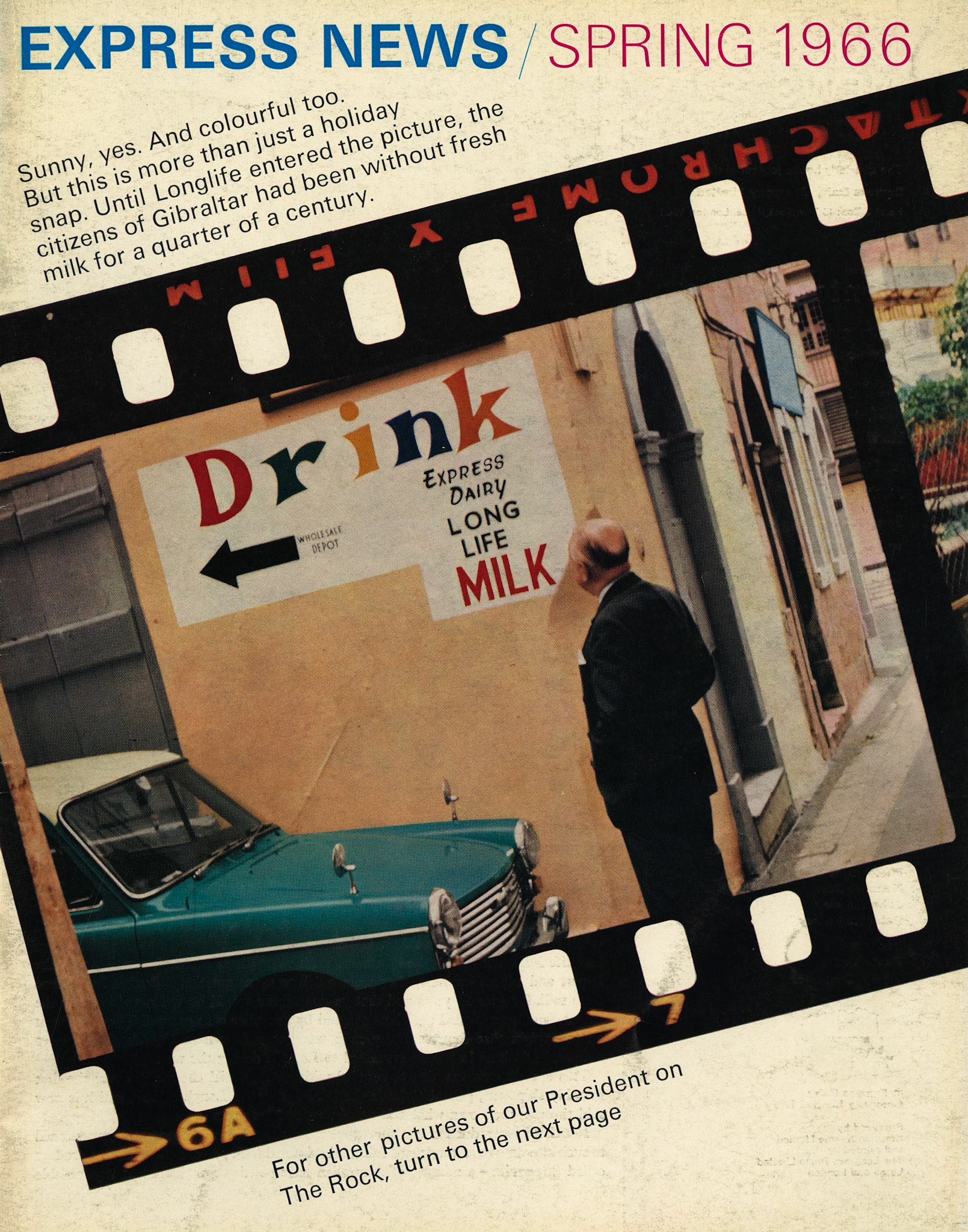 1966 Spring Express News Front Cover (Courtesy Beryl Purslove)