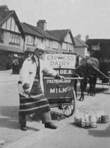 1920's Express Hand cart (Courtesy Richard Gaylard)