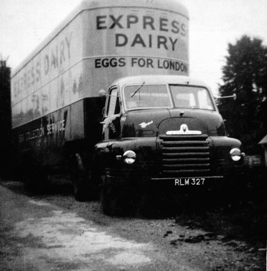 1950's Egg Collection Truck, Seaton Junction (Courtesy Keith Sweetland)