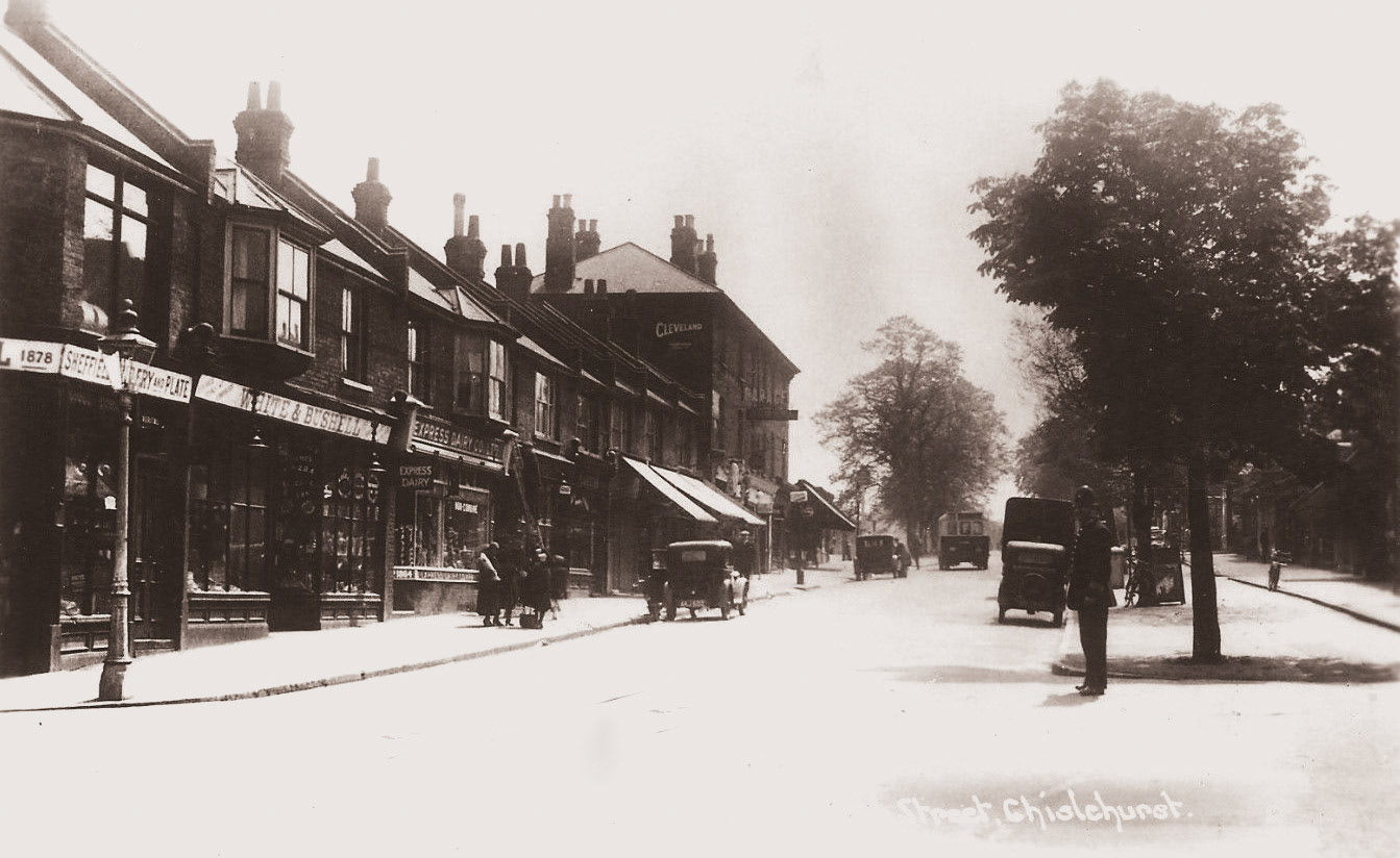 1920's? Express Dairy Shop, Chiselhurst (Courtesy Paul Luke)