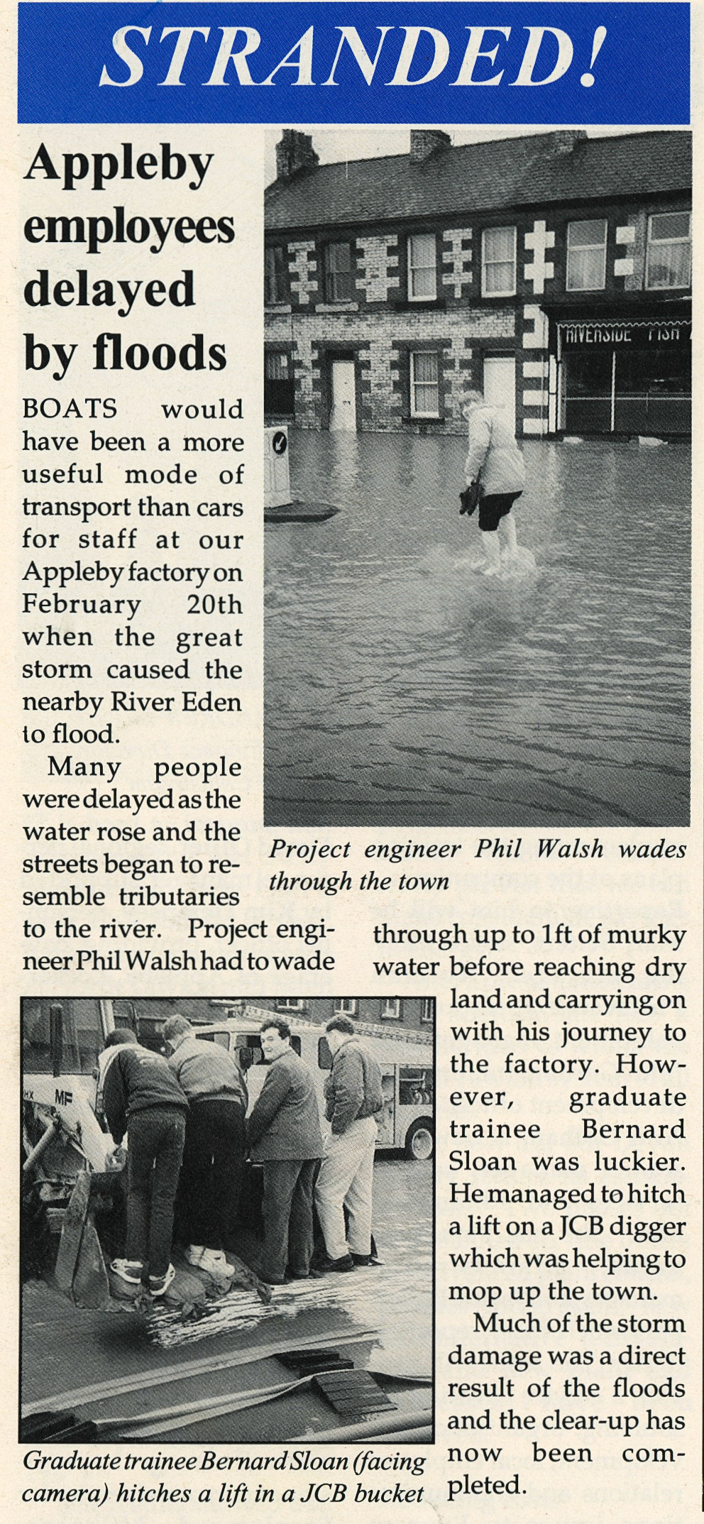 1990 River Eden floods