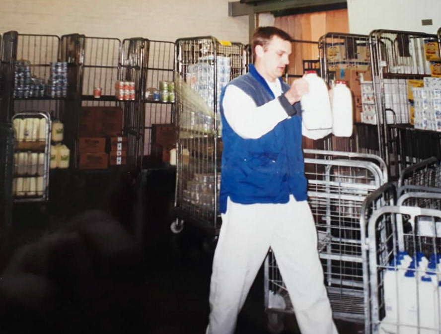 Tarvin. Brian Morgan. (Courtesy John Glaister, Old Tarvin FB Group)