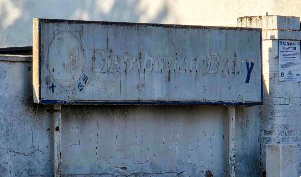 2026 Hillingdon. "All that remains of the Hillingdon Depot , thanks to Steve Hickman for the photo". (Courtesy Express Dairy Memories FB Group)