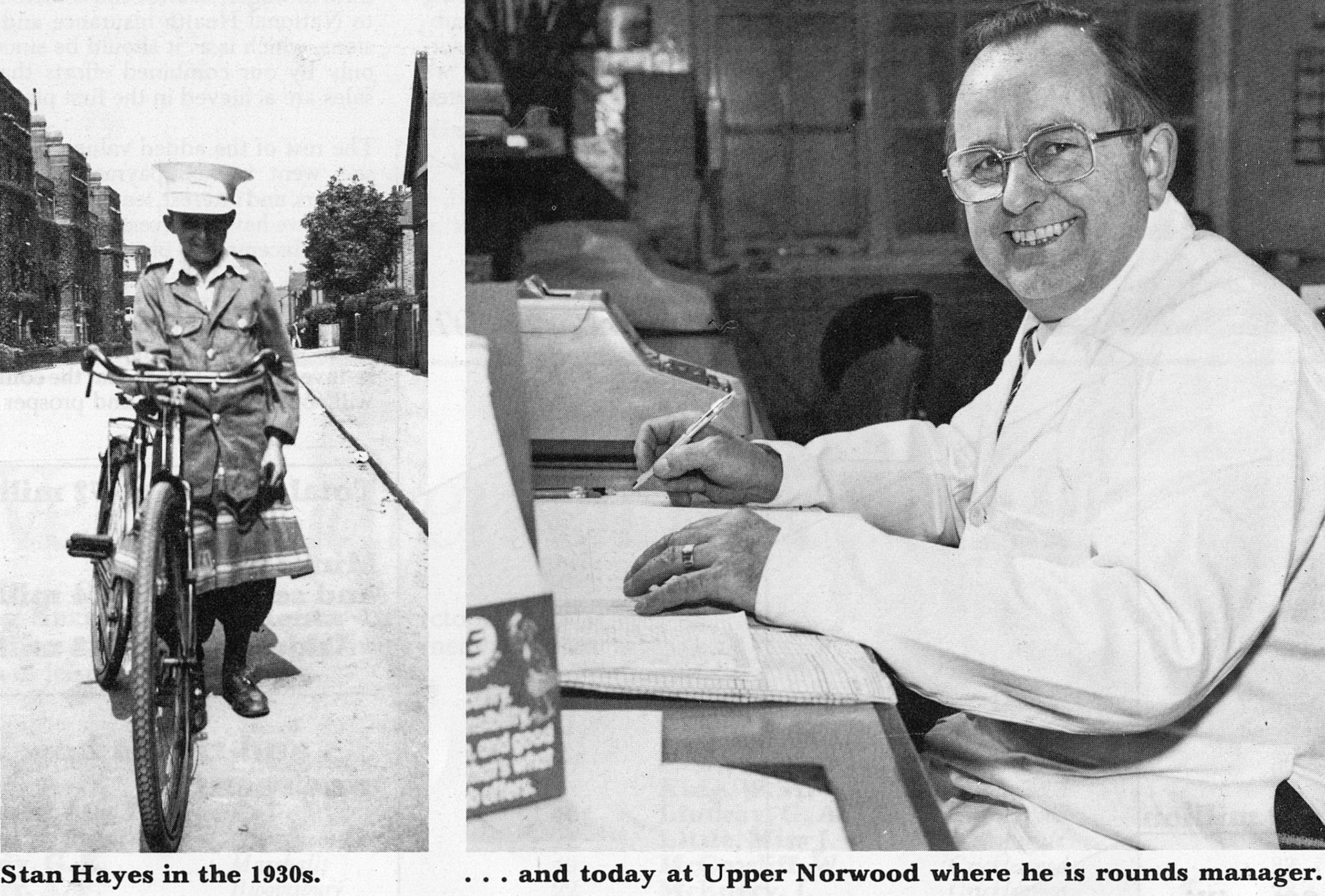 1980 Stan Hayes at Upper Norwood Branch