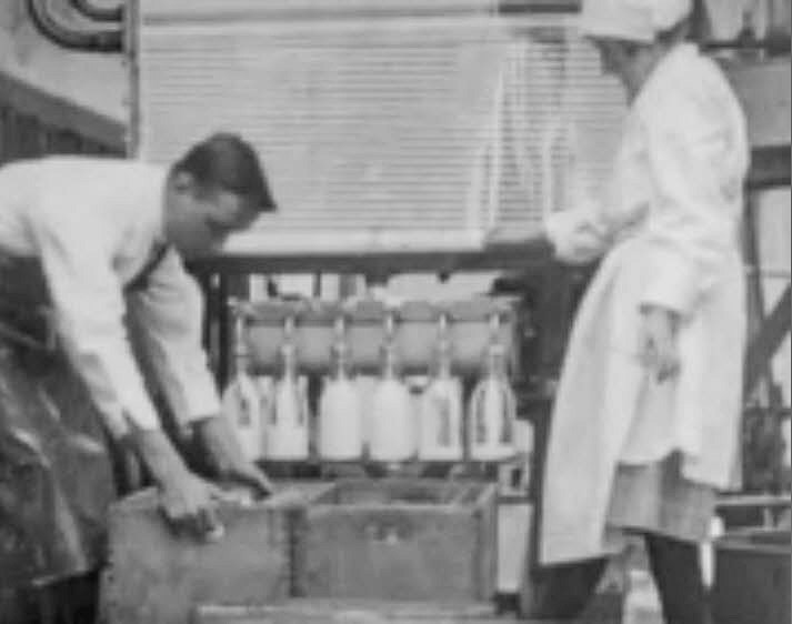 1938 Tarvin dairy farmer Mr G.B. Radcliffe installed a pasteurising plant able to process and bottle 1000 gallons a day.