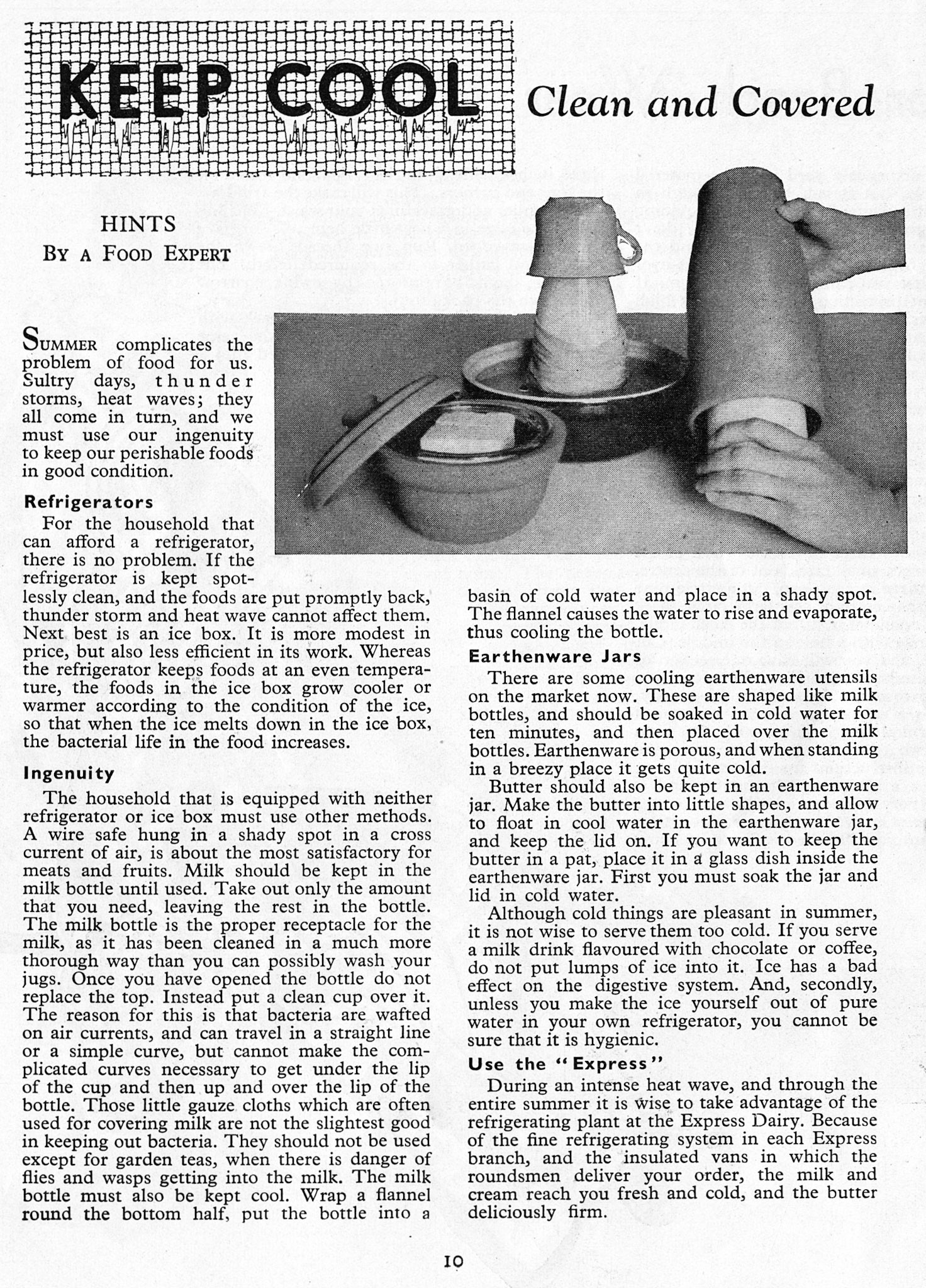 1934 July-Dairymaid Magazine 37 (Express Dairy Tales Archive)