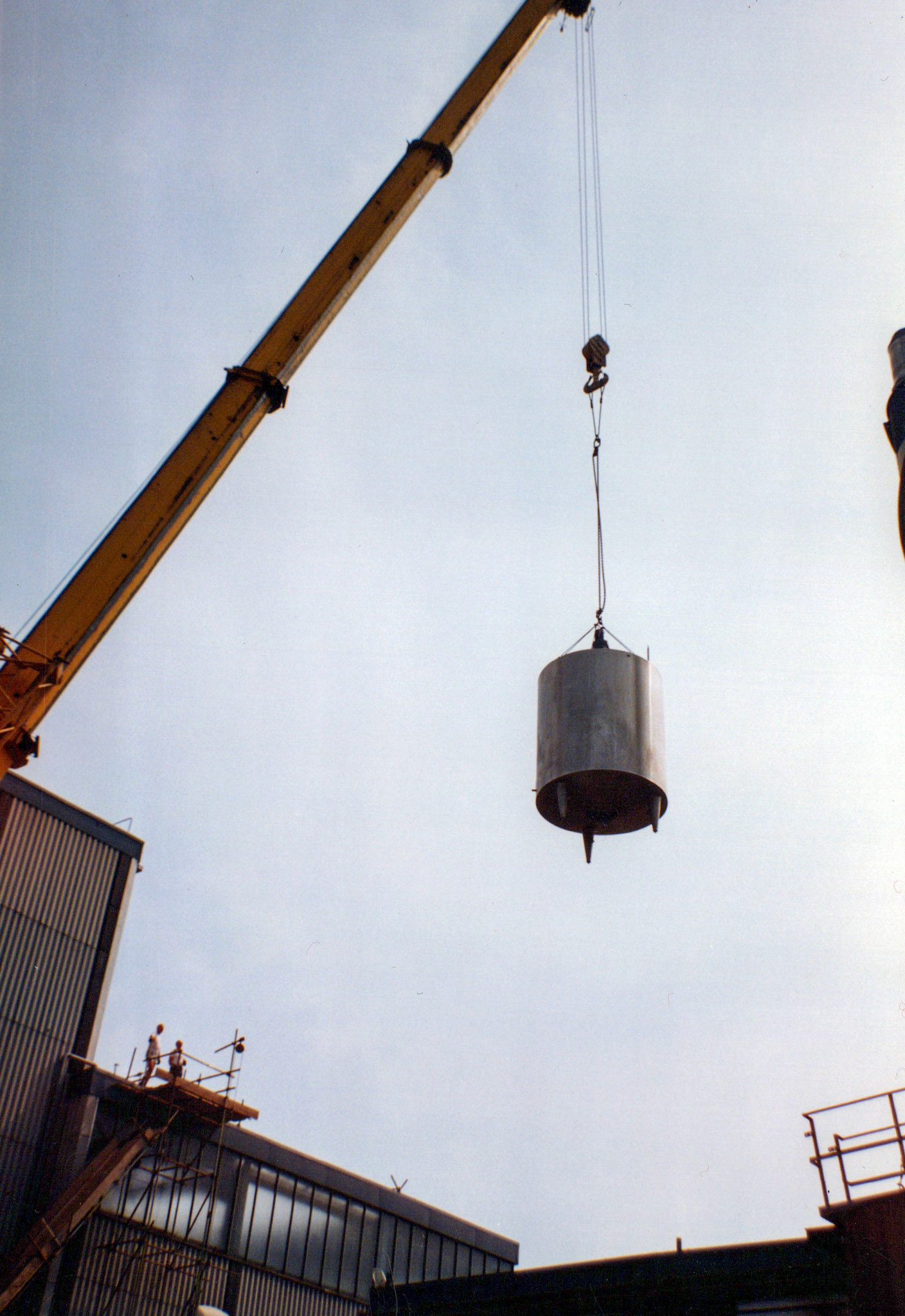 1992 Plant dismantling in progress (Courtesy Bill Wilson)