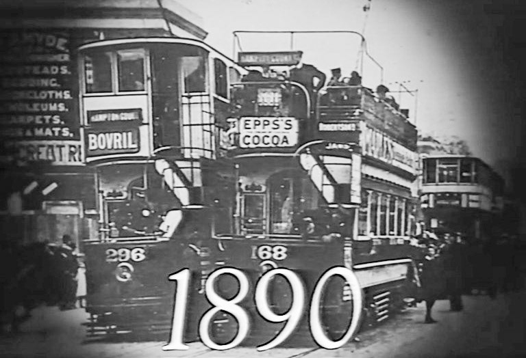 1892 George Barham handed over day to day responsibilities of running the business to Titus Barham. (Express 125 Years video still)