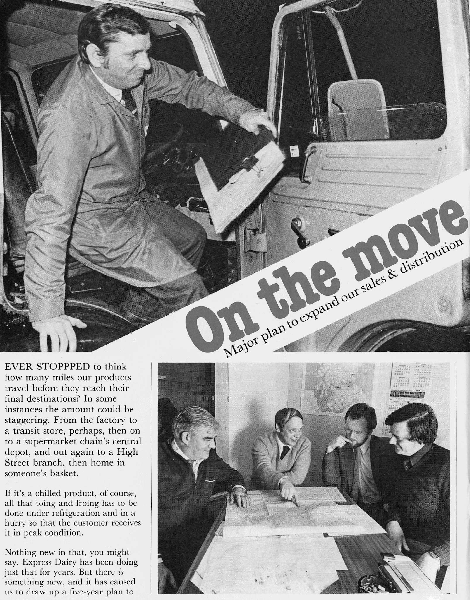 1982 Bothwell Depot featured in this 'On The Move' article. (Express News April)