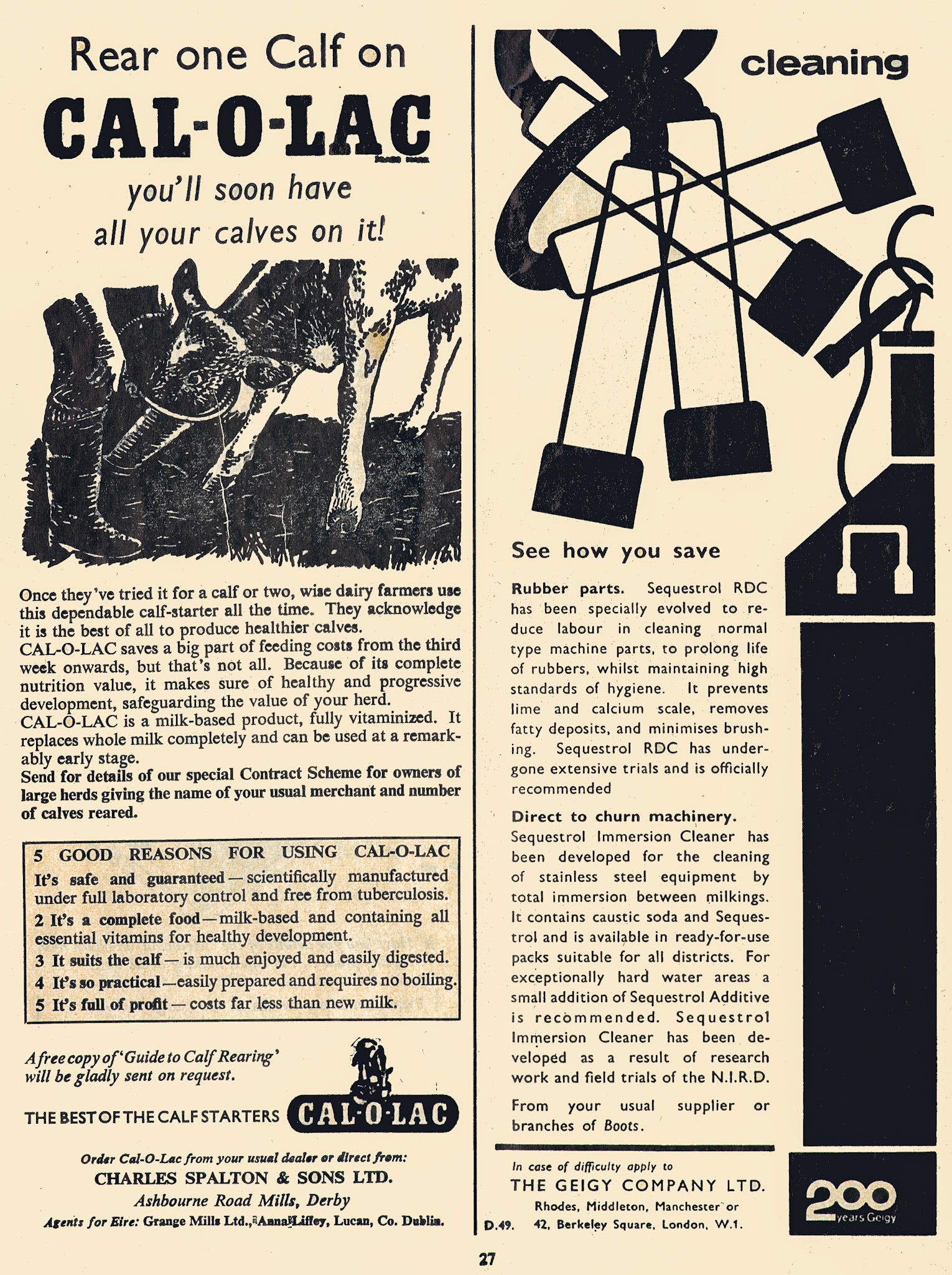 1954 Milk Producer magazine-April (Express Dairy Tales archive)