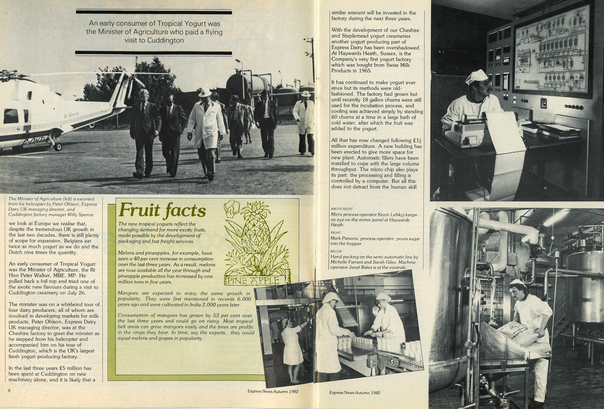 1982 Exotic Yogurt at Cuddington