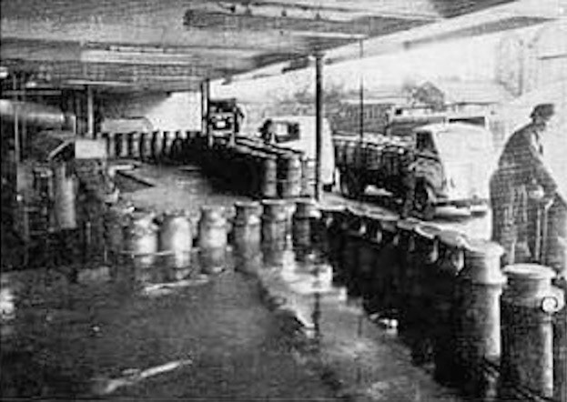 1960's? Minsterley Churn Bank (Courtesy Colin Middleton)