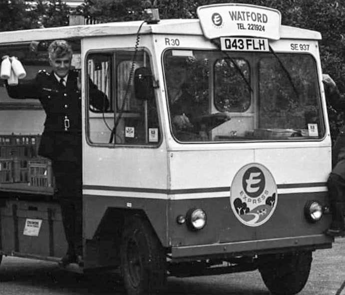 Watford Reg: Q43 FLH (Courtesy Michael Aldread)