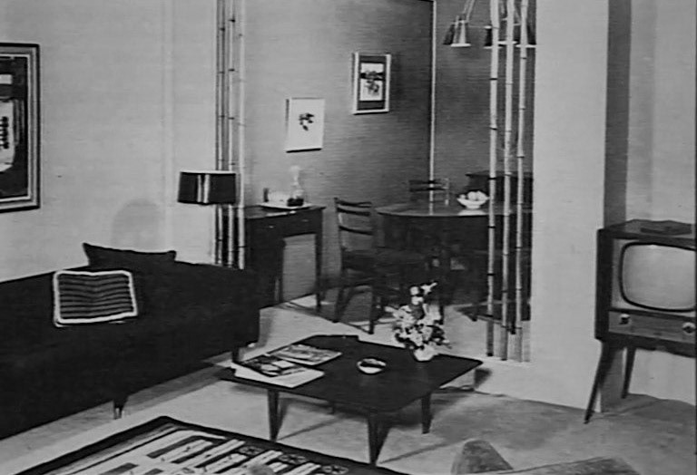 1950s saw greater prosperity, house building, etc. (Express 125 Years video still)