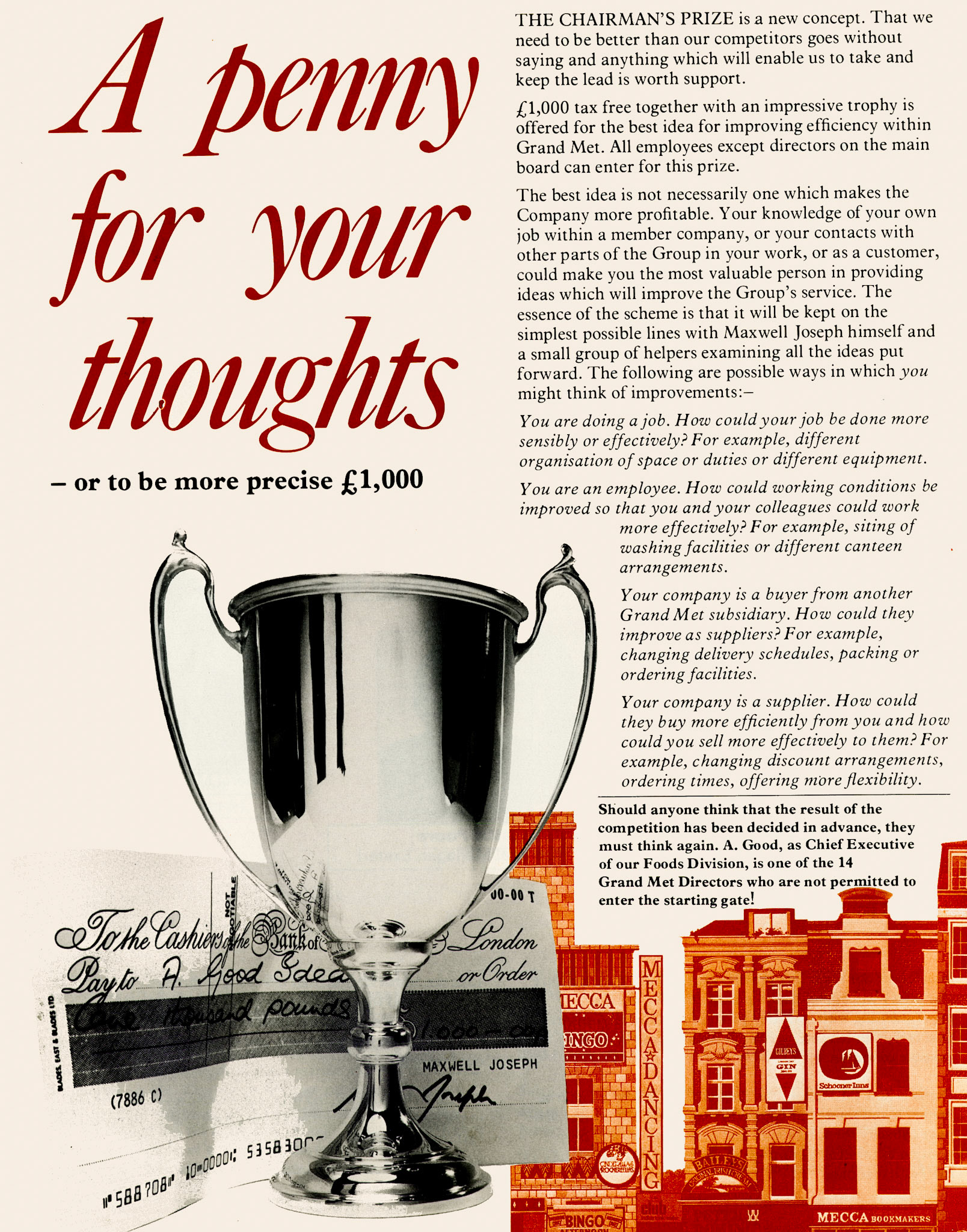 1978 Chairman's prize for innovation. (Express News Summer)
