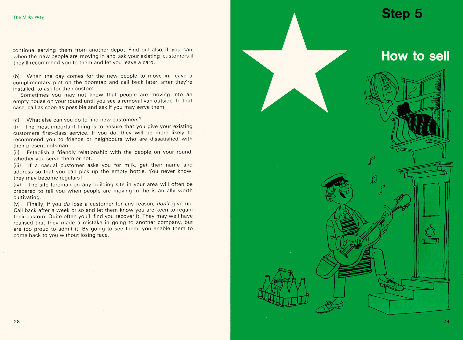 1984 'The Milky Way'-How to become a star milkman (DITEC)