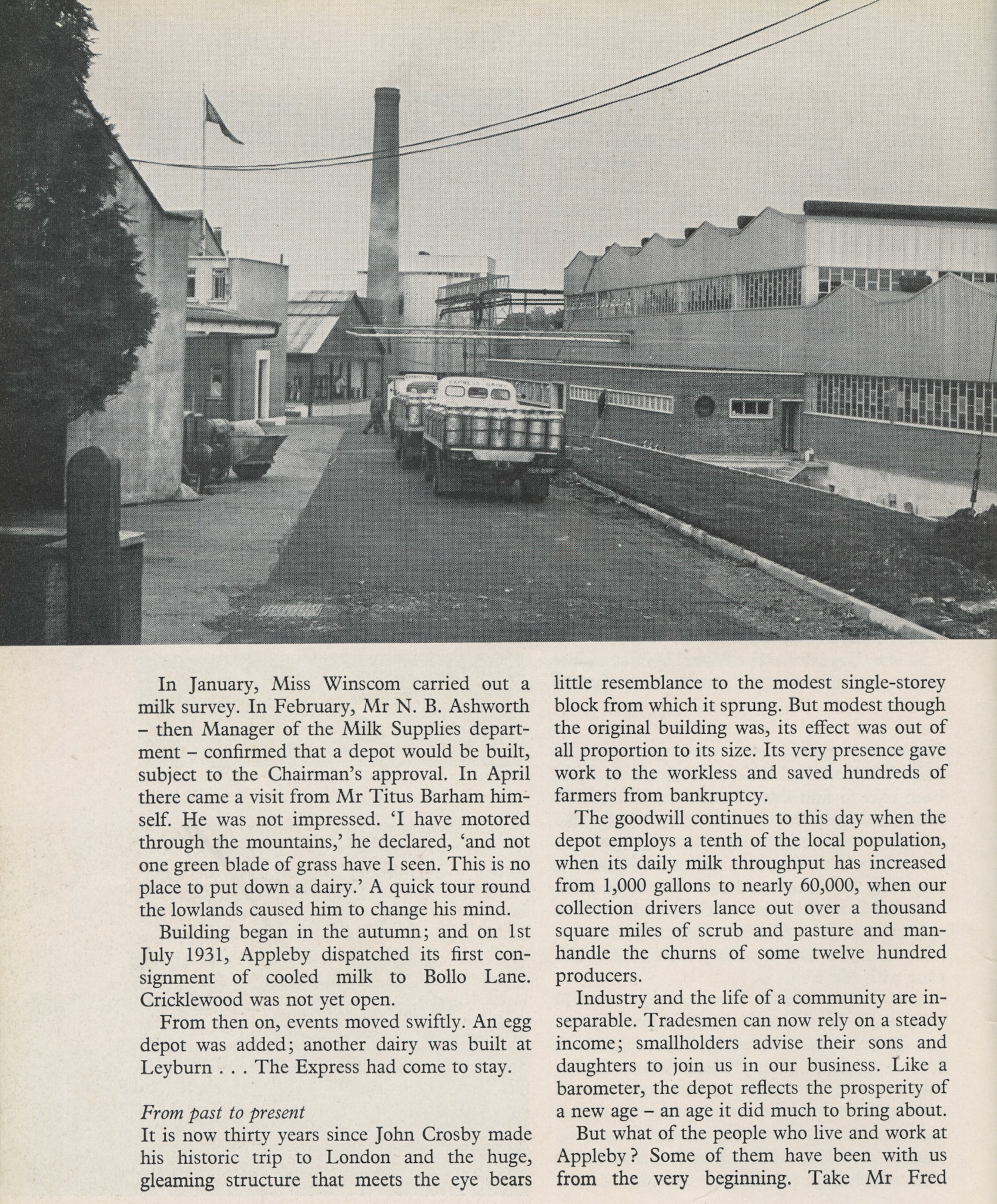 1959 'A Dream Comes True' at Appleby from Express News