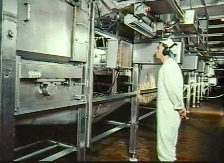 1990's Ruyton Alfamatic Plant. (Stills from Ruyton Video (Steven Harley))