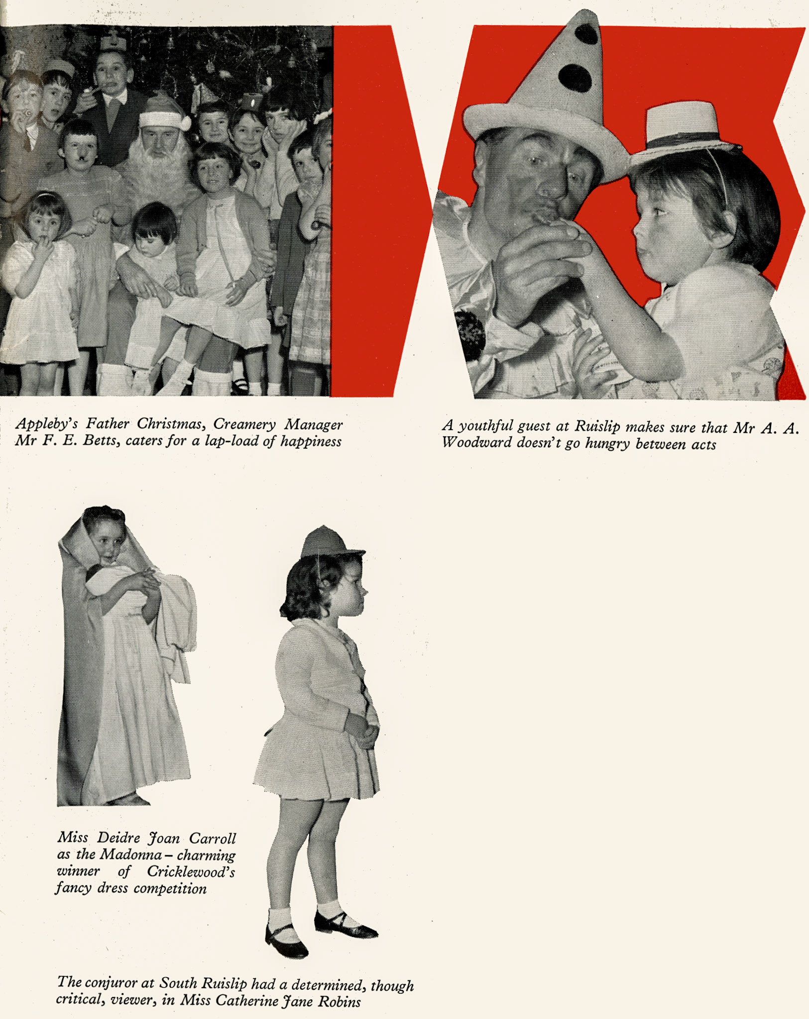 1959 Childrens outings and parties around the Company. (Express News March)