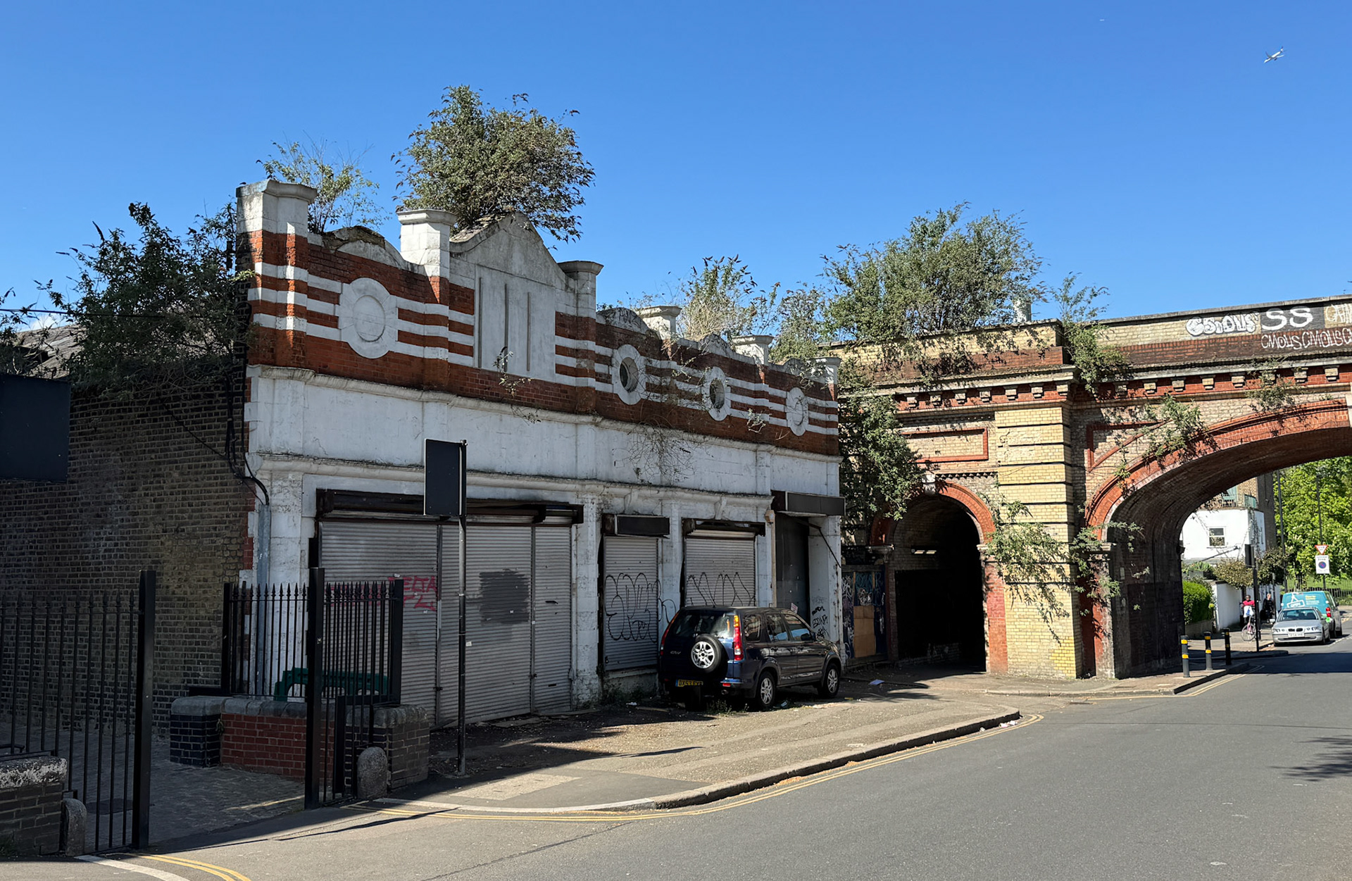 2025 Herne Hill Depot and Shop-frontage on Rosendale Road. (Express Dairy Tales collection)