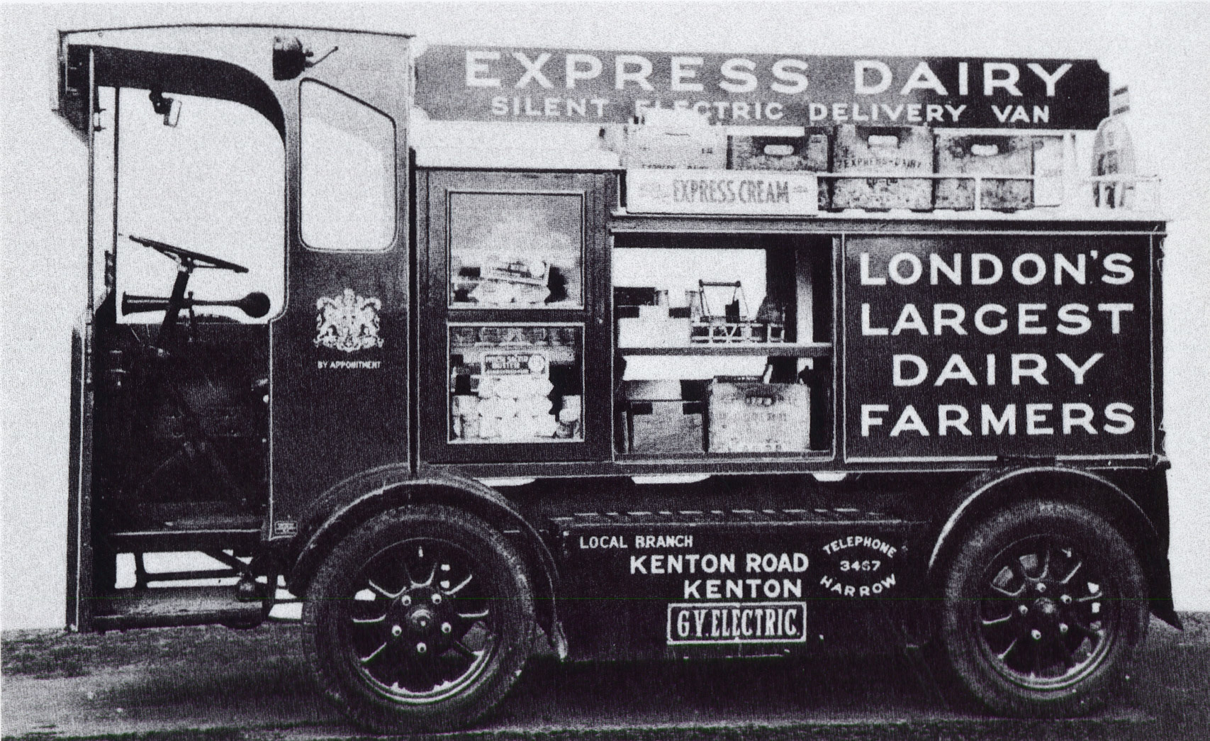 1930's? G.Y. Electric, early electric vehicle (Courtesy Dave Fane)