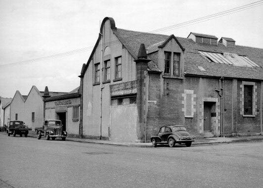 1960's? Sloan's Dairy 80-84 Fulton Street,Glasgow (Courtesy CANMORE, Historic Environment Scotland, from Collection Papers of Professor John R Hume, economic and industrial historian)