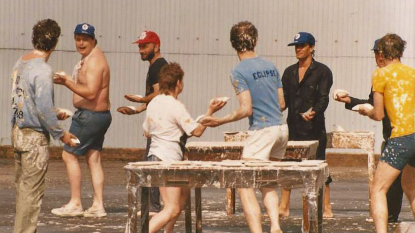 1980's Exeter Charity Event. (Courtesy Phillip Budd)