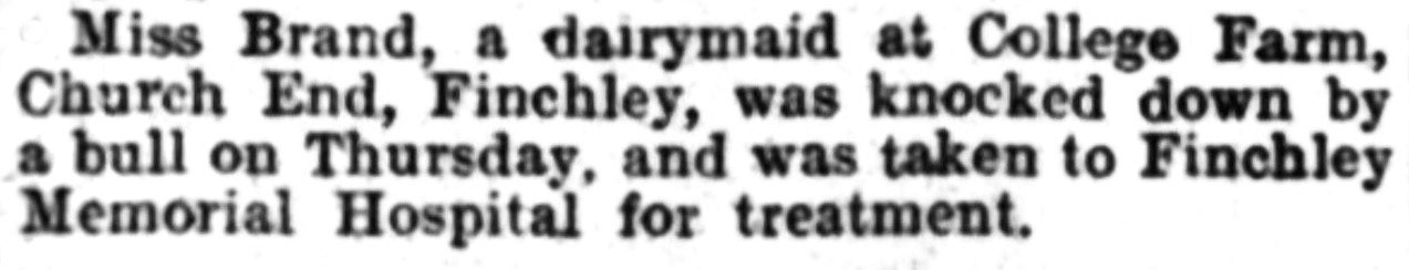 1920s? Finchley News (Courtesy Gary Roberts)